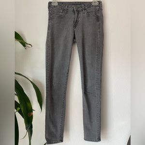 H&M super skinny jeans - charcoal color - size 25/30